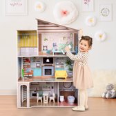 Olivia's Small World Groot Dreamland Méditerranée Contemporaine Maison de poupée interactive en bois pour Enfants