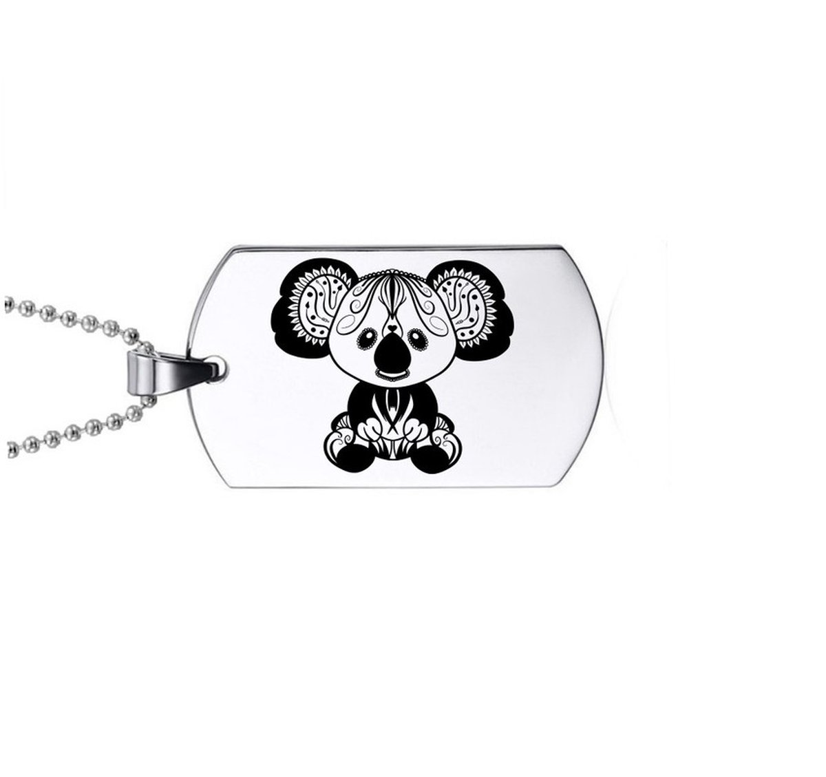 Ketting RVS - Panda