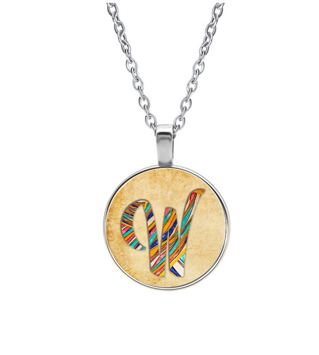 Ketting Glas - W