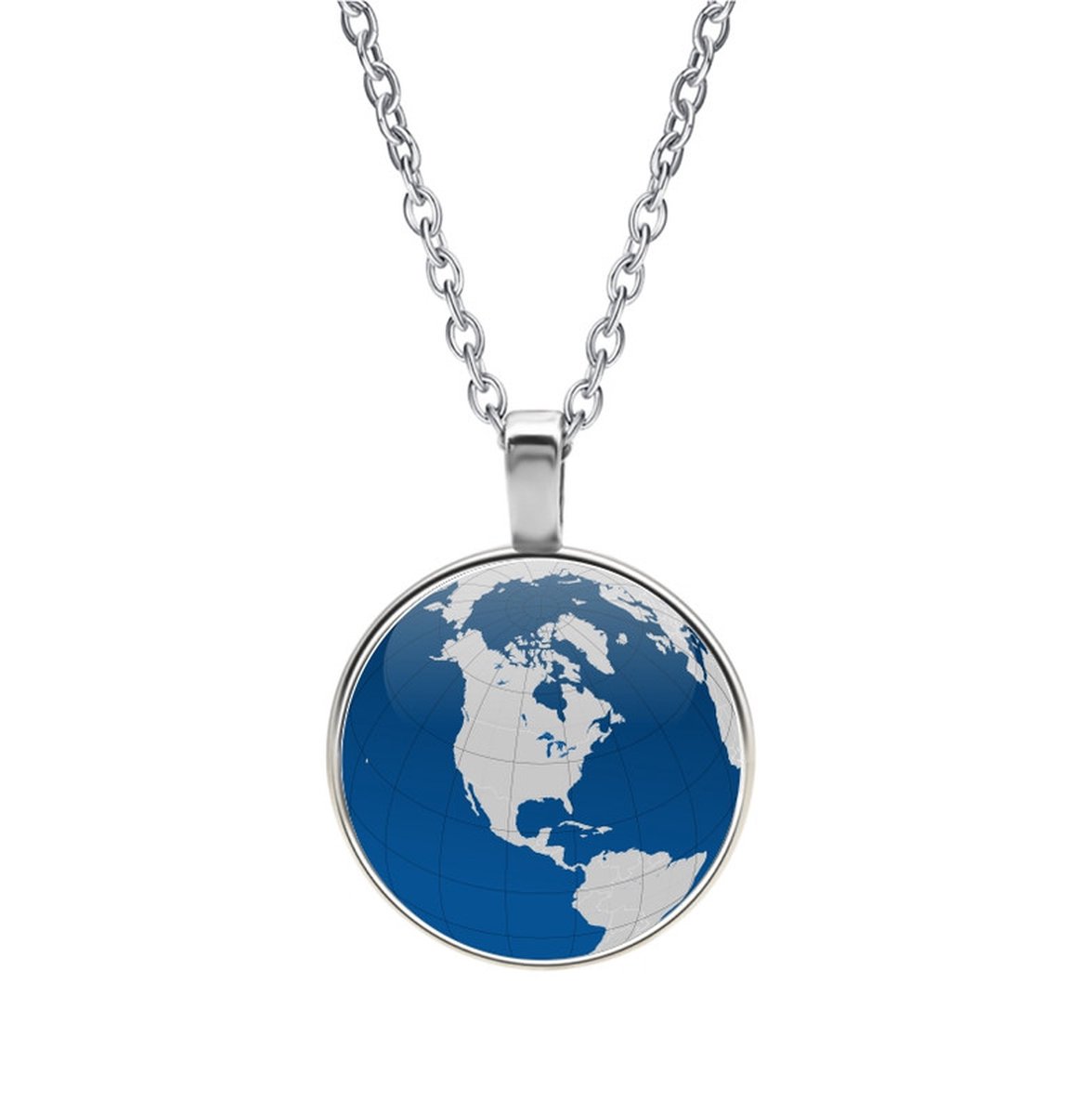 Ketting Glas - Wereld