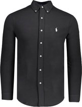 Polo Ralph Lauren  Overhemd Zwart  - Maat S - Mannen - Never out of stock Collectie - Katoen