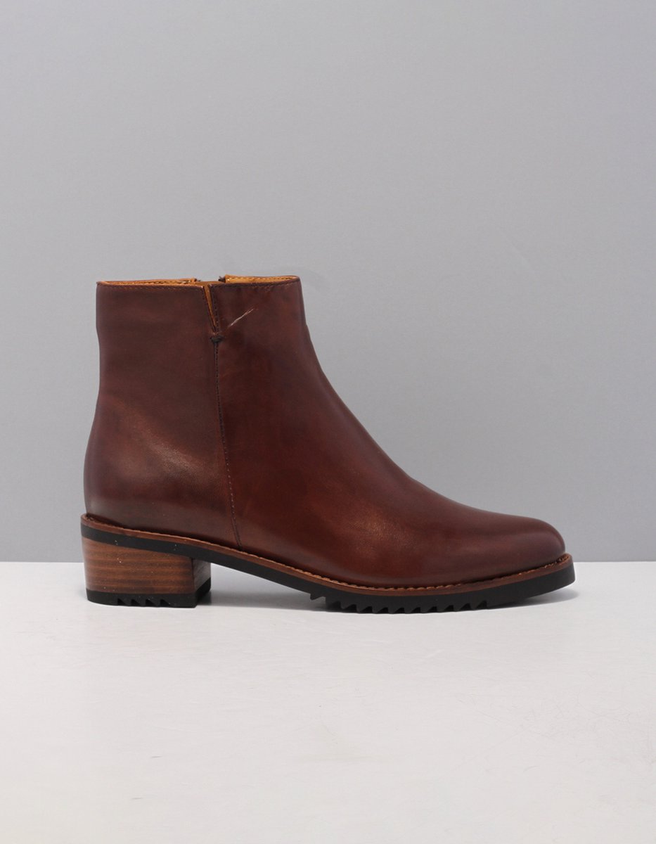 Everybody 11654 - Volwassenen Laarsjes - Kleur: Bruin - Maat: 39