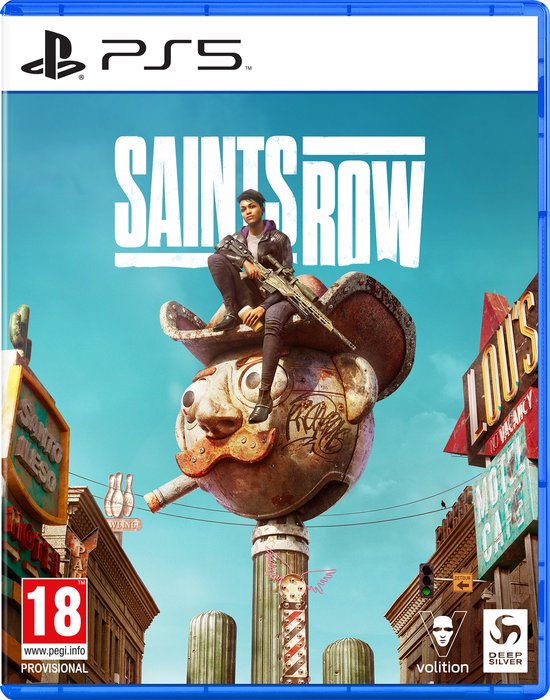 Cover van de game SAINTS ROW - Day One Edition - PS5
