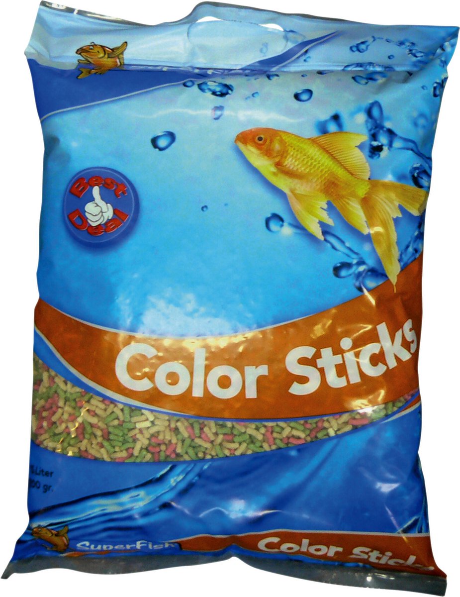 Superfish Color Sticks Zak - 15 Liter