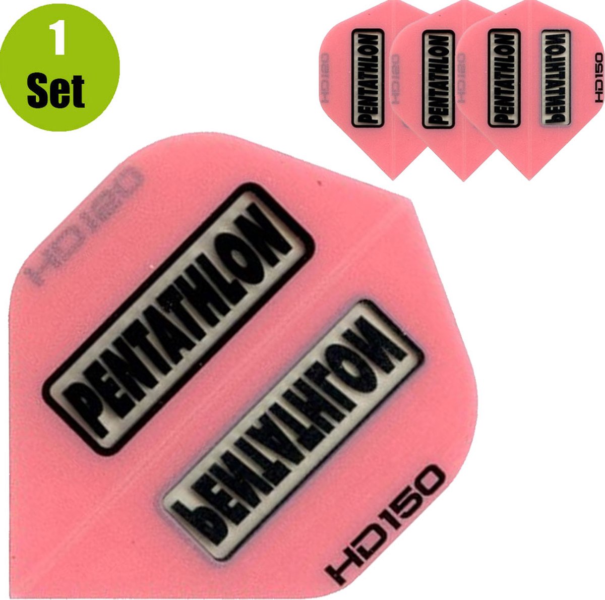 Pentathlon HD150 Dartflights - Roze