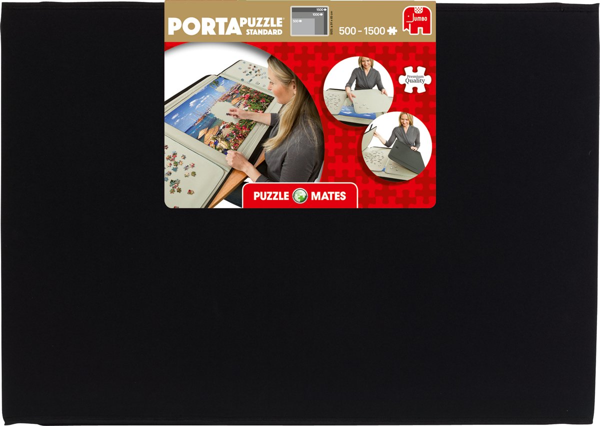 Jumbo Portapuzzle Standaard voor puzzels tot 1500 stukjes - 90,6 x 60,5 cm - Puzzelmap