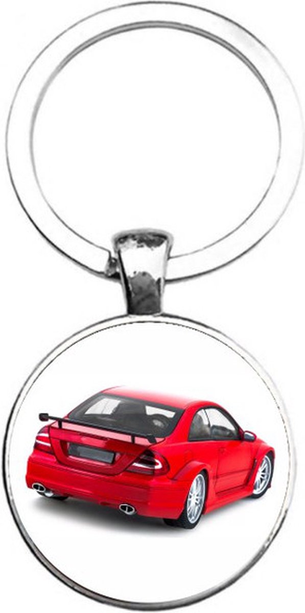 Sleutelhanger Glas - Auto