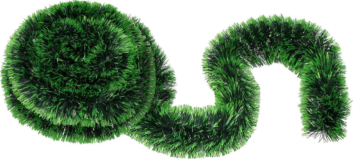 Springos Kerstslinger | Guirlande | Kerstversiering | 6 m | Groen/Zwart – foto 7