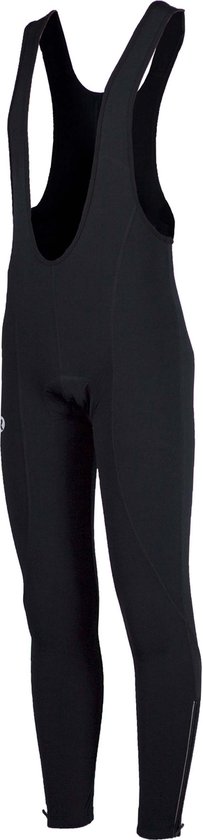 Rogelli Core Lange Fietsbroek - Met Bretels - Kids - Zwart - Maat 140-152