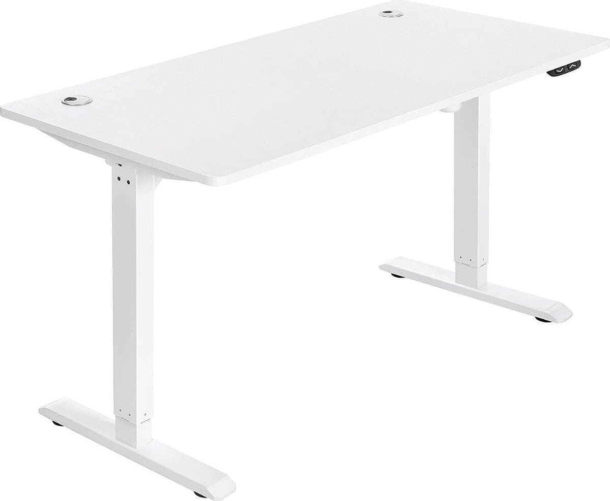 Table De Lit Roulante Réglable - Bureau Portable Pour Ordinateur - Hauteur 65-95 Cm, Longueur 115-210 Cm - Blanc, Noir, Bois - 10