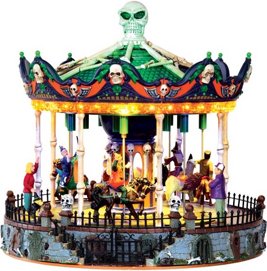 Lemax - Scary-go-round -  With 4.5v Adaptor - Kersthuisjes & Kerstdorpen