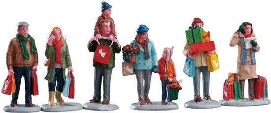 Lemax - Holiday Shoppers - Set van 6