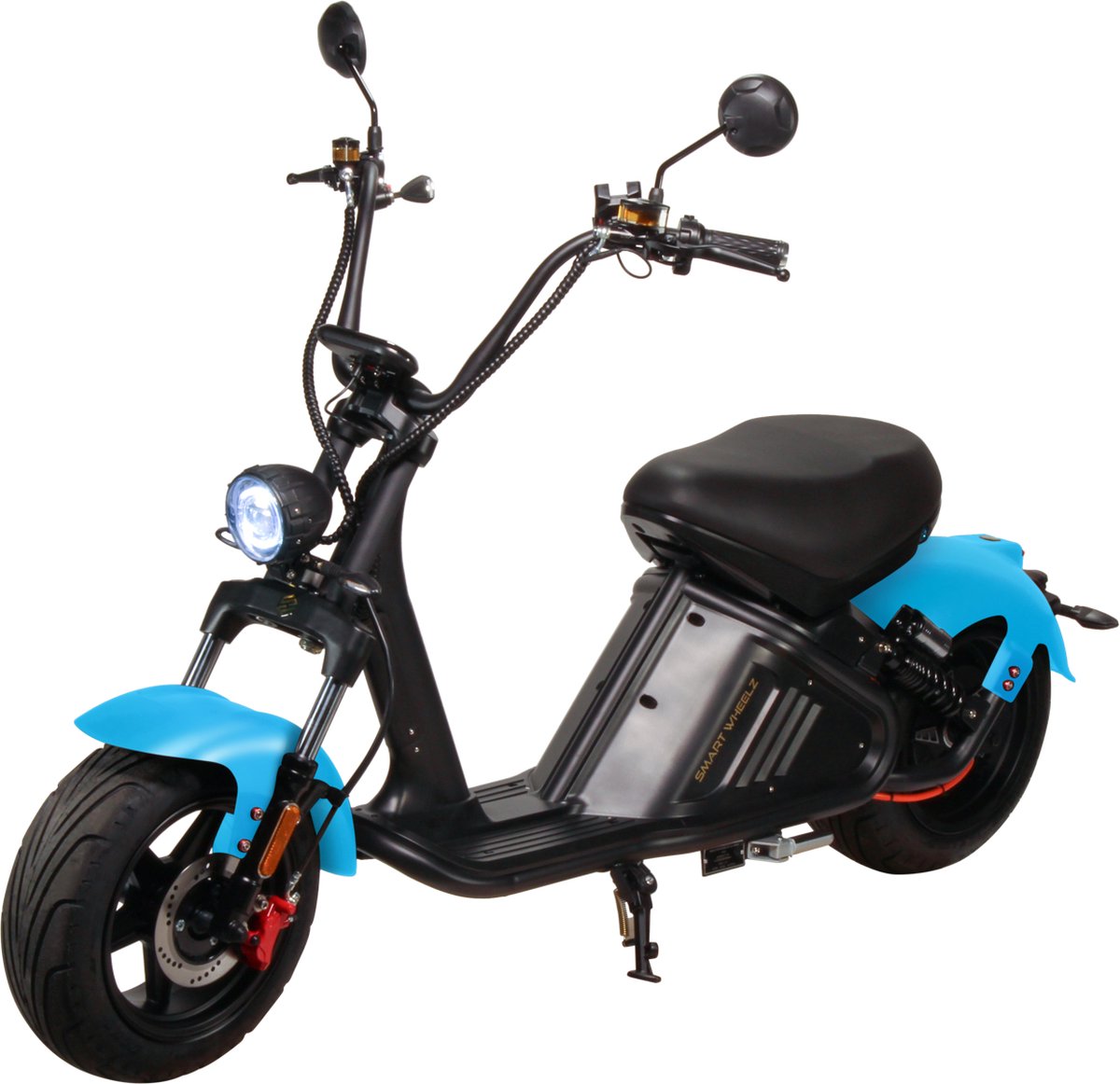 Smart Wheelz, EChopper, EScooter, Elektrische Scooter, Baby Blue bol