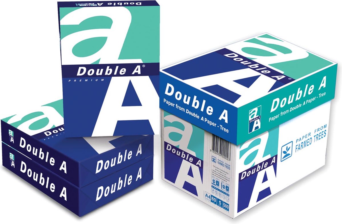 Gepland motor Tips Double A A3 papier - 500 vel (pak) - Premium printpapier 80g | bol.com