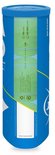 Achterkant van de blauwe Dunlop Australian Open tennisbal koker, met groene tekst over 'HD CORE' en 'HD PRO CLOTH'.