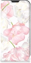 Stand Case Hoesje Cadeau voor Mama Geschikt voor Samsung Galaxy Xcover 6 Pro Smart Cover Mooie Bloemen