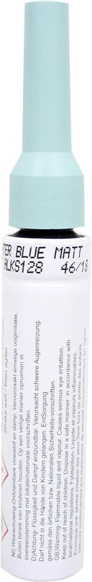 Alpina lakstift Winter Blue PMS2975`Matt
