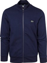Lacoste - Vest Full Zip Donkerblauw - Heren - Maat L - Regular-fit