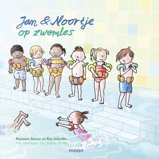 Jan & Noortje op zwemles - cover