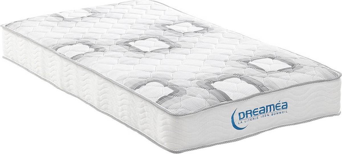 Vente-unique Matras 90 x 190 cm met pocketveren 20 cm dik - SONGE van YSMÉE L 190 cm x H 20 cm x D 90 cm