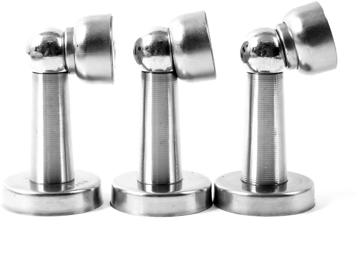 MTTproducts- Deurstoppers Magnetisch - Roestvrij Staal - Wandbeugel - Deurhouder - Schokbestendig - Hoogwaardige Constructie - Deurstopper