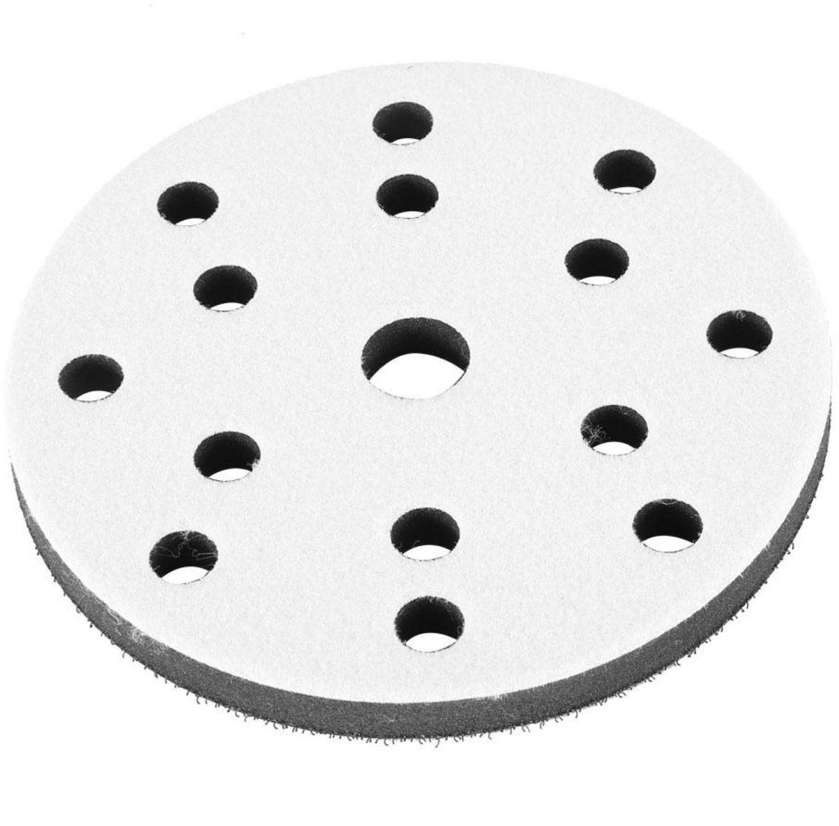 MTTproducts - Soft Buffer Sponge Interface Kussen Pad - Slijpkussen 150 mm - Zacht en efficiënt - 17 gaten - Geschikt voor diverse oppervlakken - Inclu...