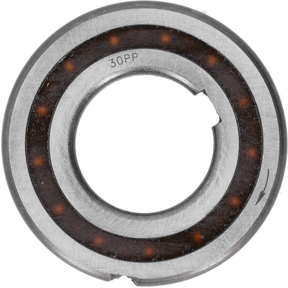 NTH products- Lager met spiebaan 30 mm binnendiameter - Eenrichtingslager - GCr15 lagerstaal - Hoog draagvermogen - Voor textielmachines - HRC61-65 hardheid