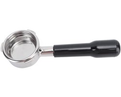 NTH products- Portafilter 58 mm - Bodemloos - Roestvrij Staal - Extractieverbetering - Compatibel met Barsetto - Hygiënisch en Duurzaam - Koffiefilter