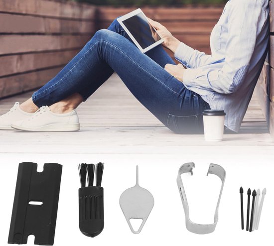 MTTproducts- Stylus Penpunten Vervangend - 5 Stuks - Geschikt voor Galaxy Tab S9/S9+/S9 Ultra/S9 FE - ABS Materiaal - Geen Krassen - Eenvoudig te Gebruiken — afbeelding 5