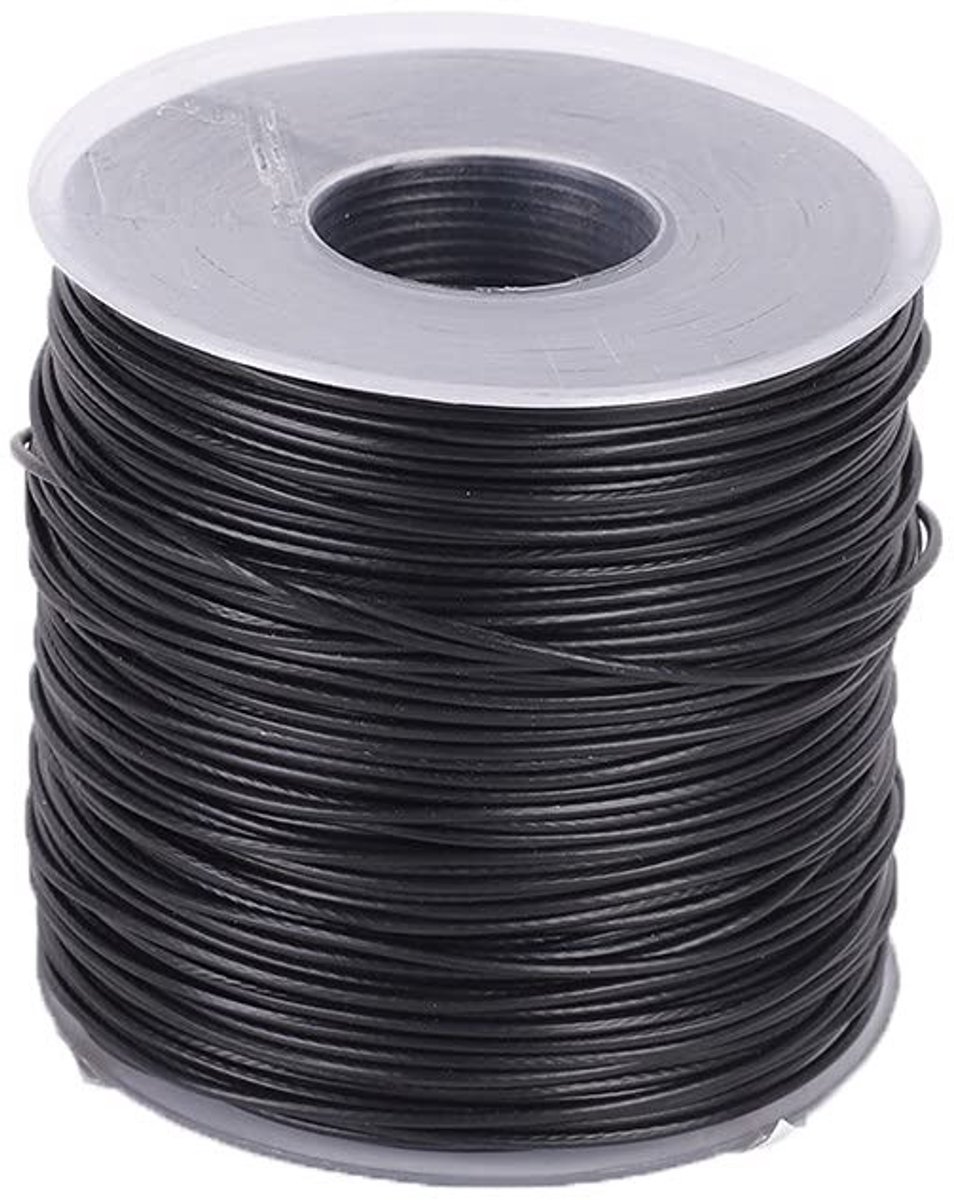 MTTproducts- Staaldraad 100 M Gecoat - Roestvrij Staal - 1mm Diameter - Hoge Sterkte - Corrosiebestendig - Professionele Kwaliteit - Staaldraad Touw