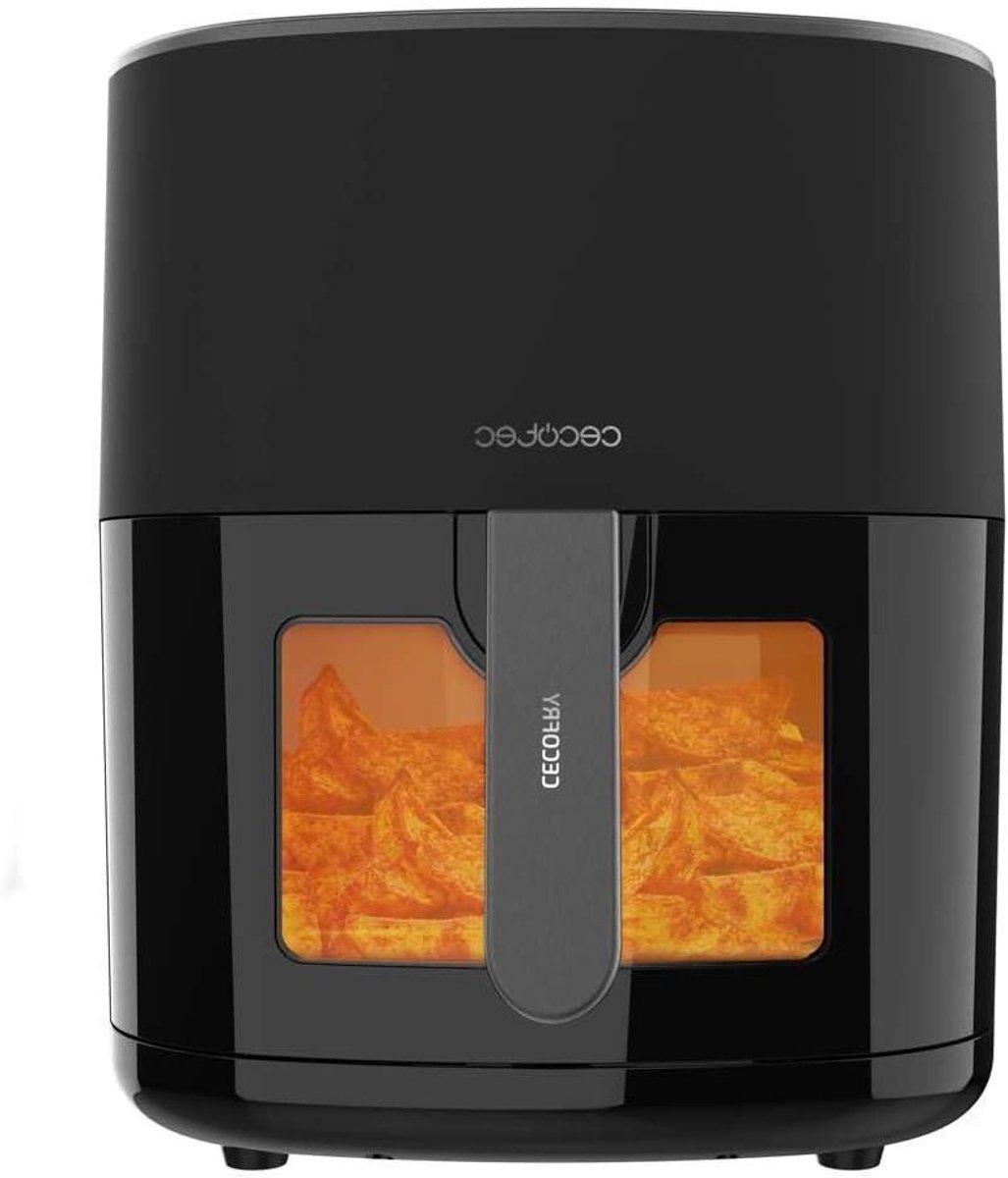 Heteluchtfriteuse met Venster - Airfryer Gezond - Gezond Koken - 65 Liter Capaciteit - 1700 Watt - Zwart