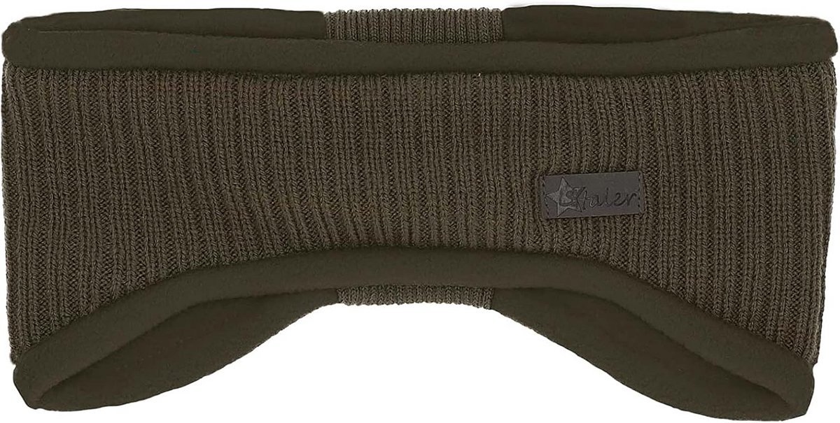 Warme Baby Hoofdband voor Jongens - Gefleecede Winterband - Donkergroen