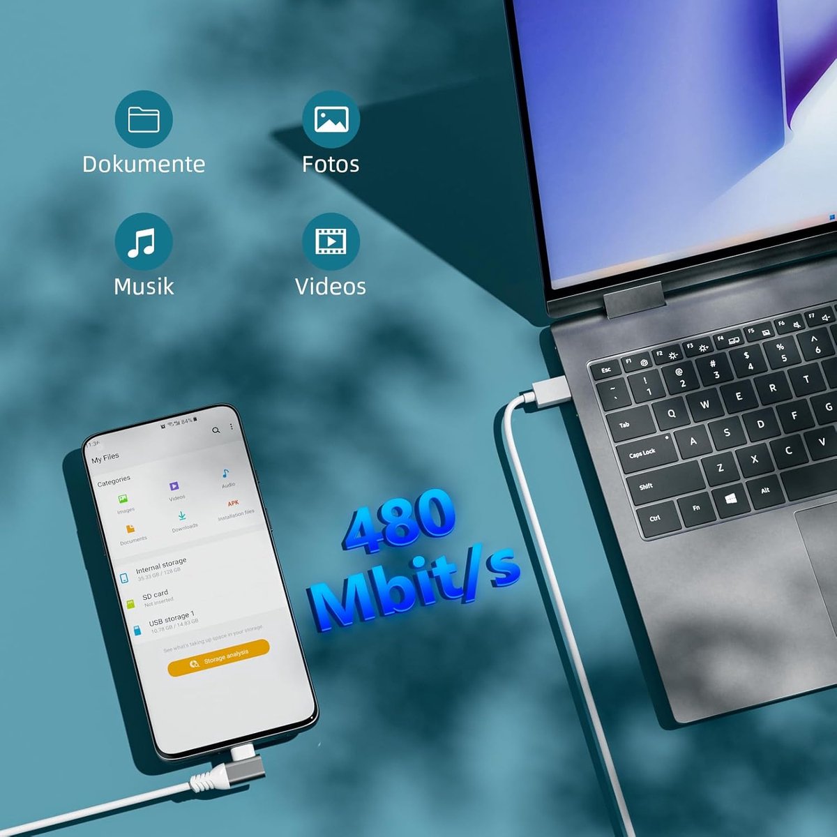 USB C Cable for OnePlus 15 13 Nord CE5 Pad, 90°Connector, 80W 1M 6A Fast Charging for Super-Vooc, Charging Cable for Realme 16 14 Pro P3 C85, Type C Fast Charging Cable for OPPO Find X9 X8 N6 Reno15 thumbnail 5