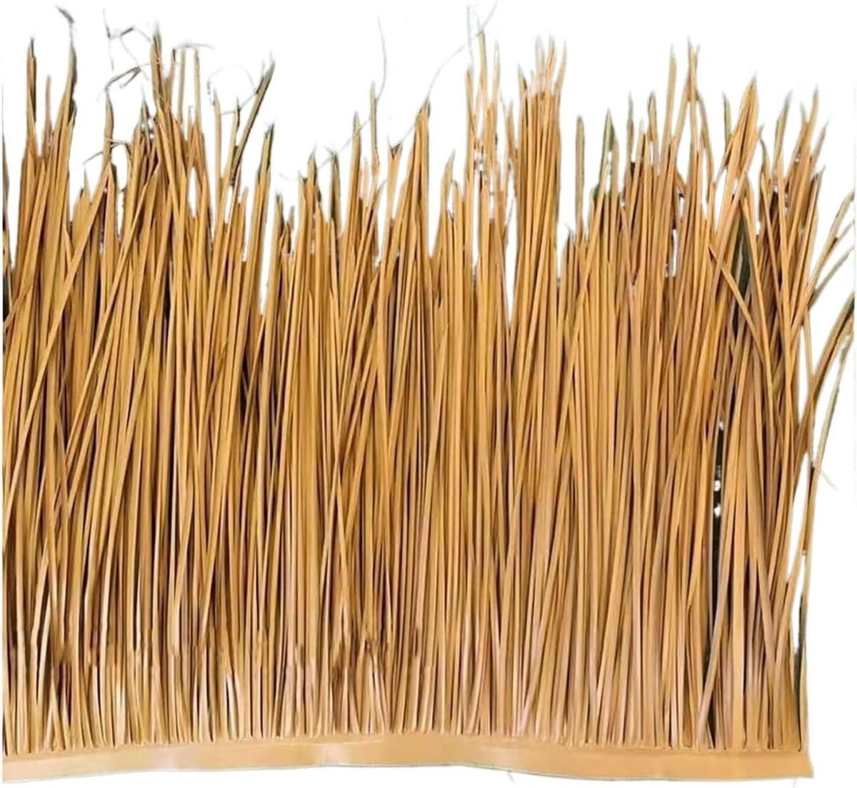 Kunstriet Rol - Palmet Riet - Terras Decoratie - Verbeterd Ontwerp - 1 Vierkante Meter - Natuurlijk