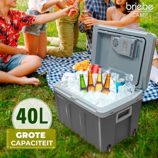 Elektrische Koelbox op Wielen 40L 12V/220V Koelen en Verwarmen — afbeelding 5