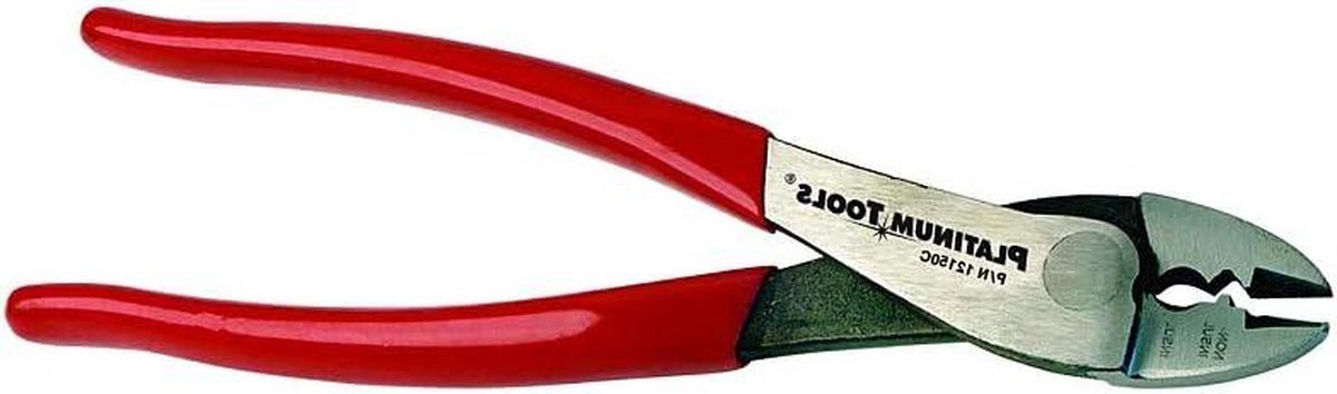 Krimptang - Verbindingstool - Elektrische verbindingen - Precisie grip - 12 inch - Zilver