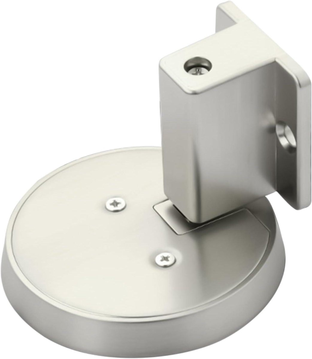 Deurstoppers - Deurhouders - Winddicht Houden - Zelfklevende Montage - 7.8 cm - Zilver