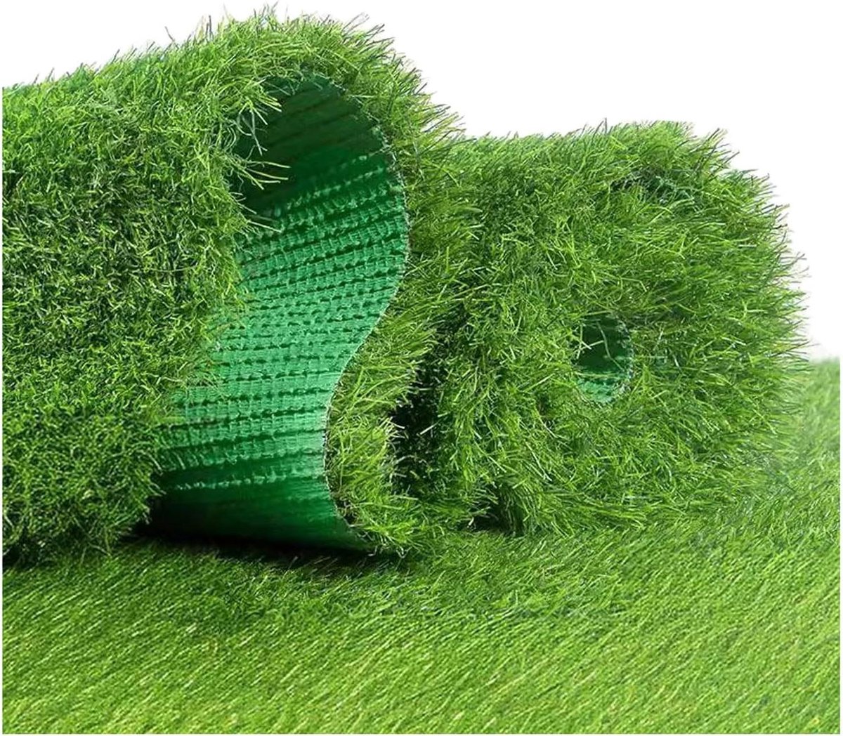 Kunstgras Mat - Kunstgazon Tuin - Balkon Verfraaien - Realistische Look - 2 cm Poolhoogte - Groen