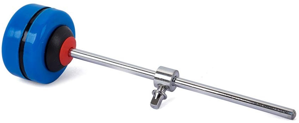 Cosensi- Drumbeater Hoogwaardige Percussie Hamer - Drumstick Houder - Duurzaam - Siliconen Hoofd - Blauw - 20 x 5 x 5 cm
