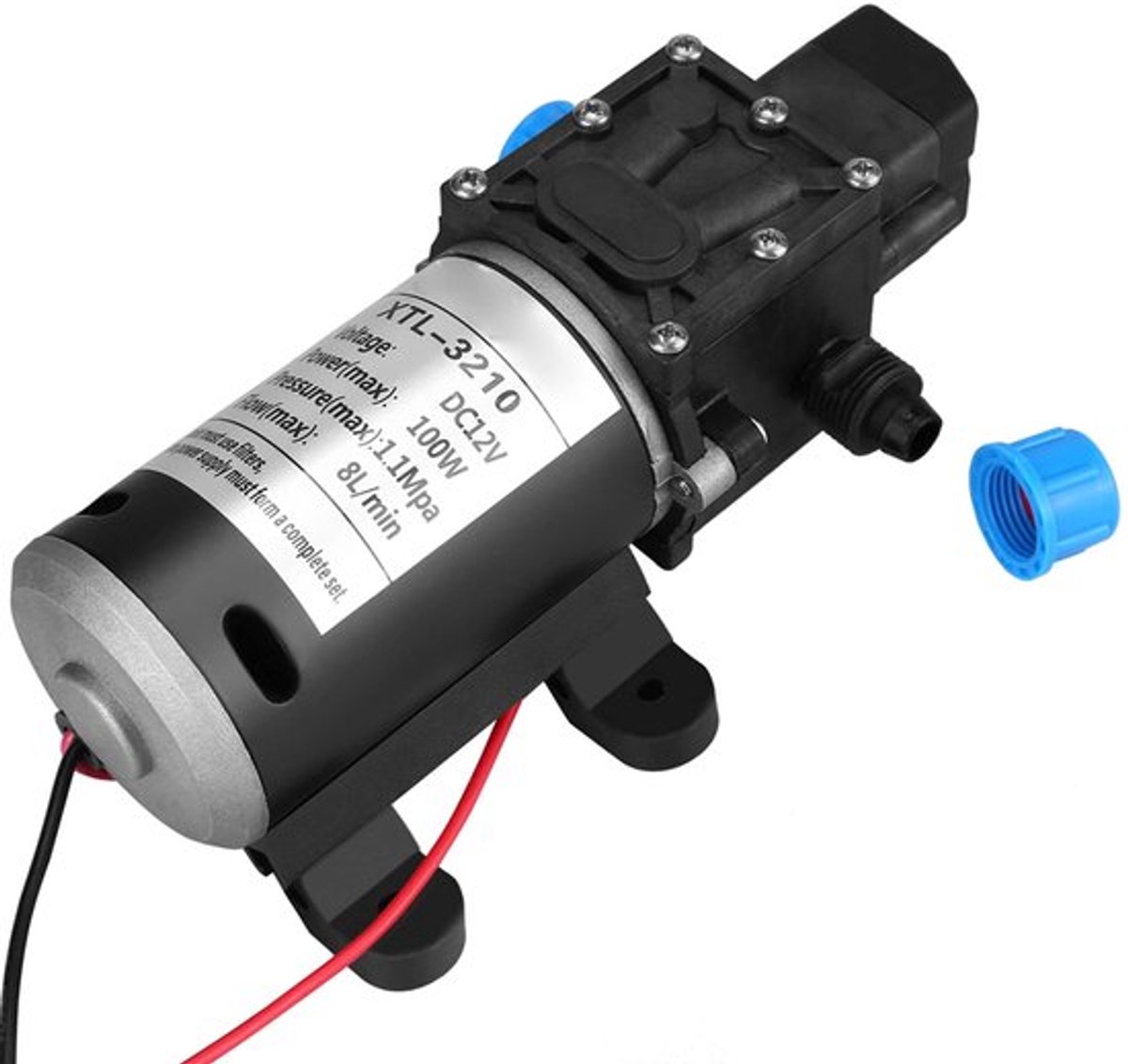 Dailygoody - 12V DC Diaphragm Waterpomp - Zelfaanzuigende Pomp - Hoge
