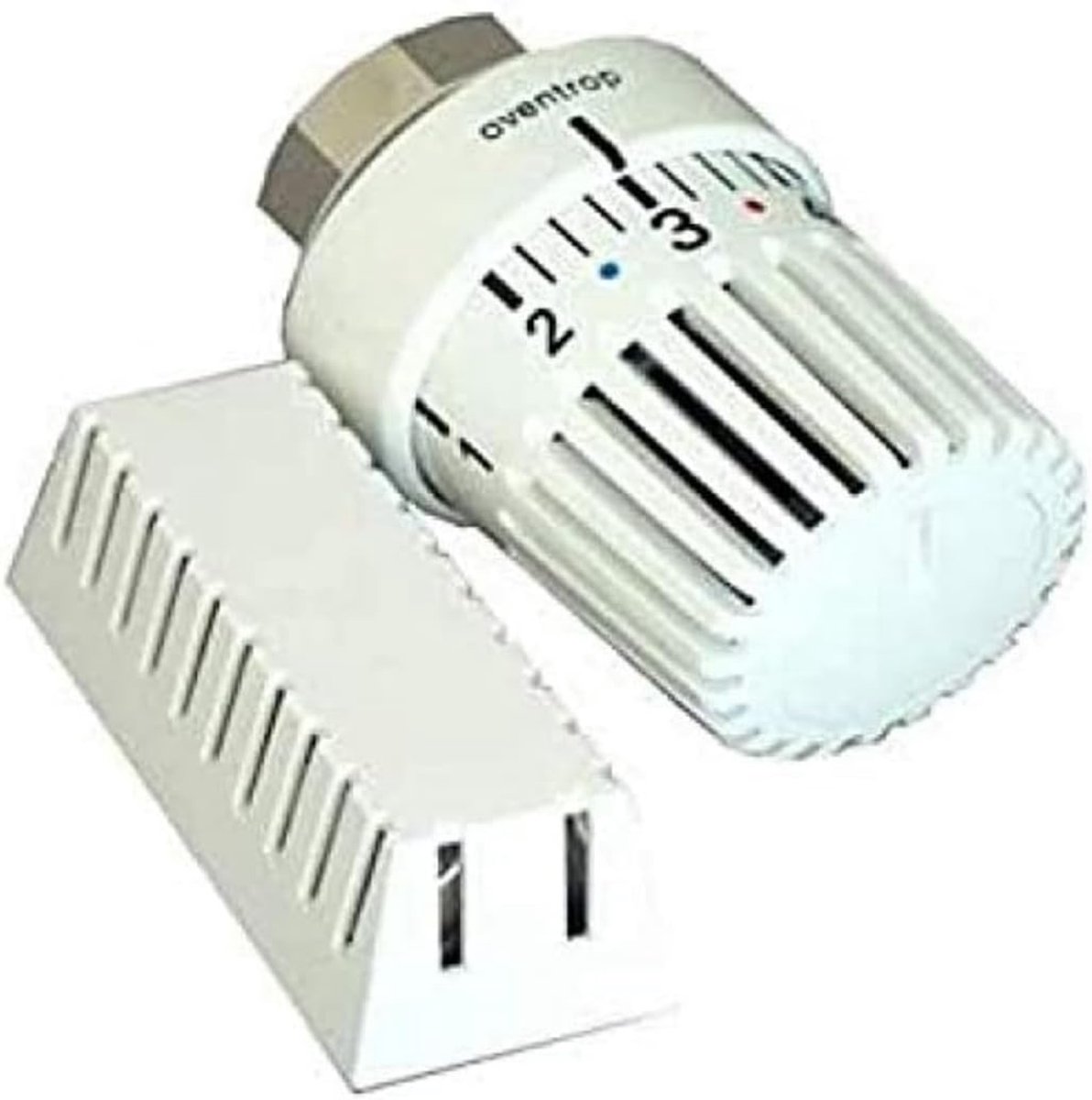 Thermostaatkop - Radiatorregelaar - Verwarming - Vorstbeveiliging - M 30 x 1.5 - Wit