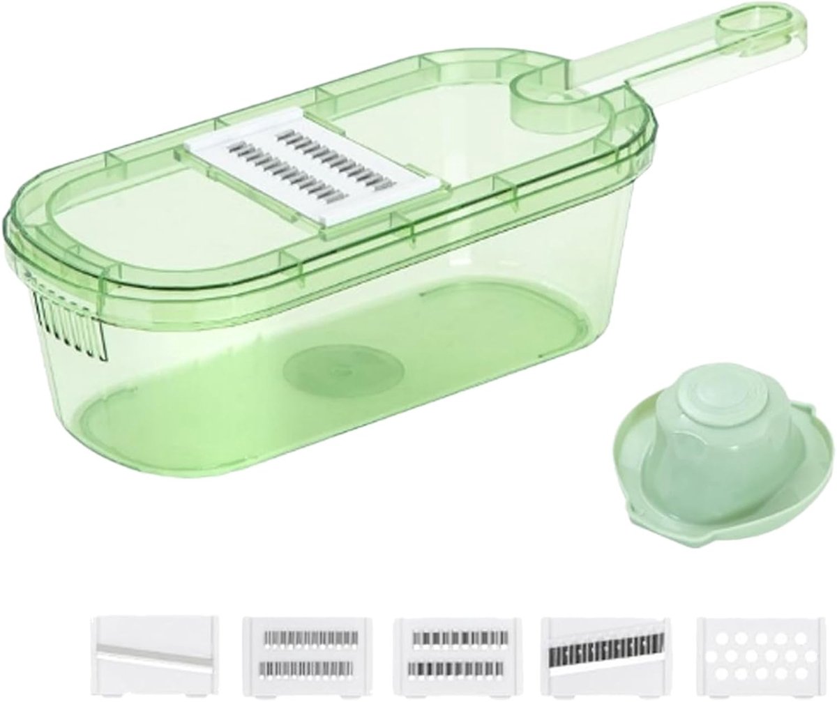 Keuken Snijder - Groente Hakker - Salade Bereiding - Multifunctioneel Ontwerp - 35x12x9.4cm