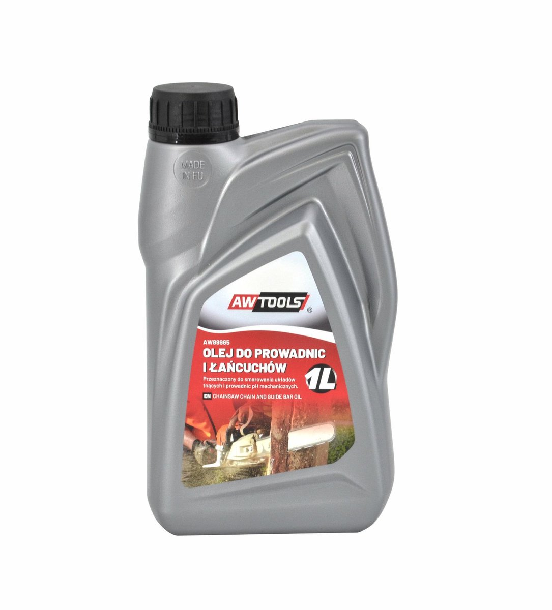 AWTOOLS - Zaagkettingolie - 1 Liter - Hoogwaardige smering voor geleiderails en kettingen - Professionele kwaliteit