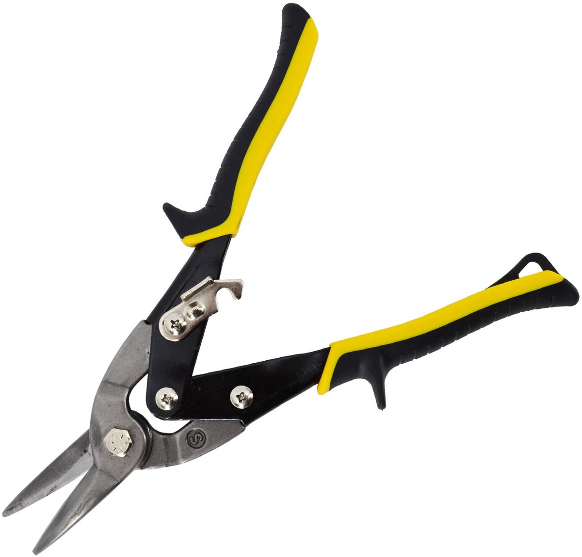 Awtools AW22002 - Rechte Blikschaar - Ergonomische Handgreep - CrV Staal