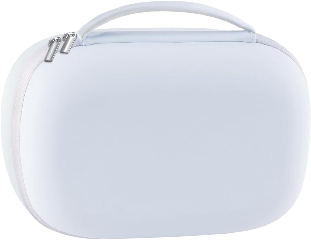 Borstkolf Tas - Draagbare Opbergtas - Veilig Vervoeren - Harde Waterdichte Hoes - 26 x 12 x 18 cm - Wit