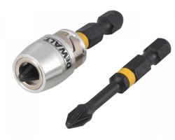 DeWALT PZ2 50mm Impact Torsion Schroefbits + MagLock Bithouder - Extreme - DT70535T