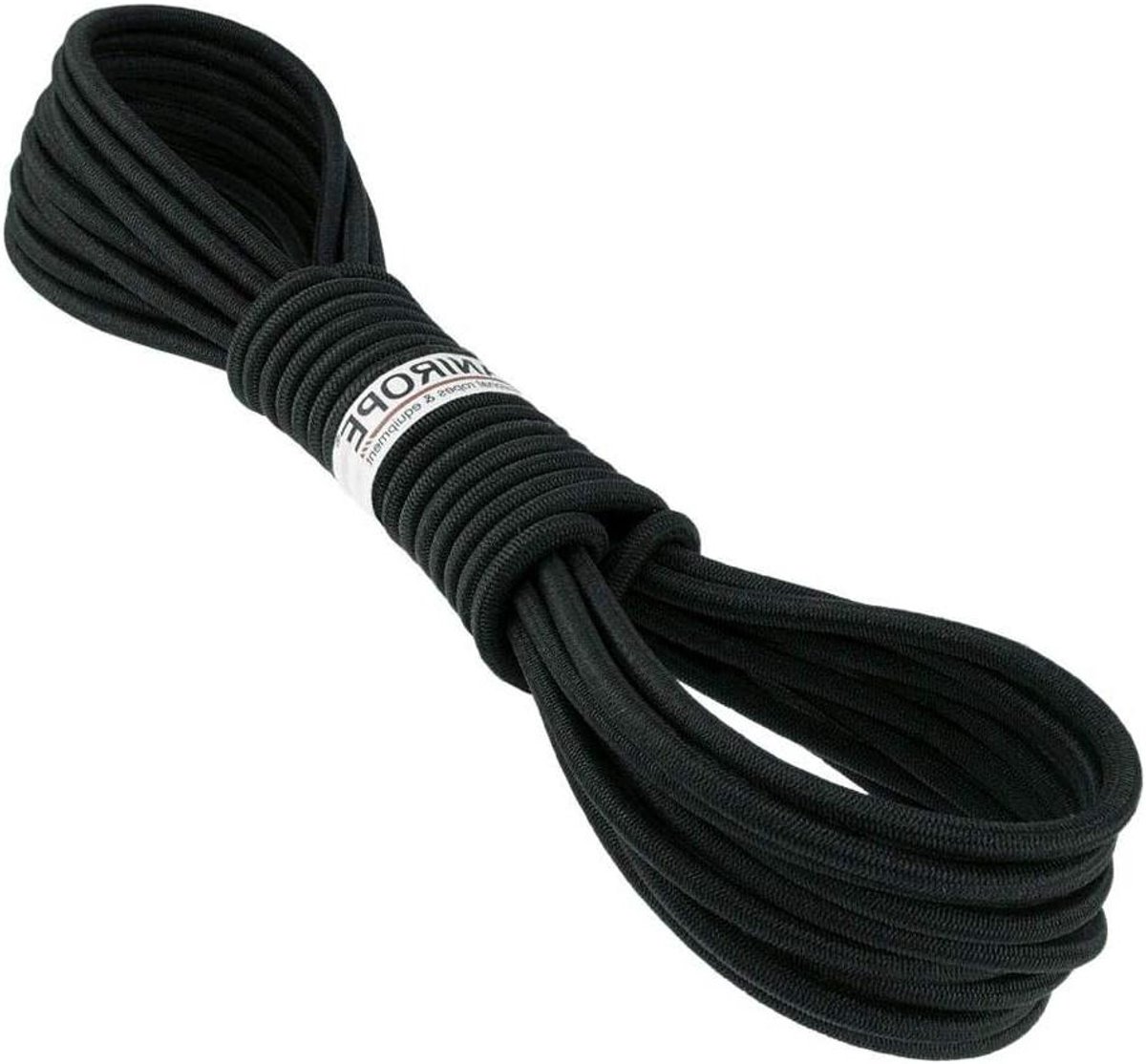Kanirope Rubberen touw MONOSPAN PP 10mm 10m zwart expandertouw span touw spanner spankabel zeil