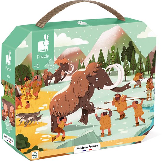 Janod - Puzzel - Prehistorie (Panorama)