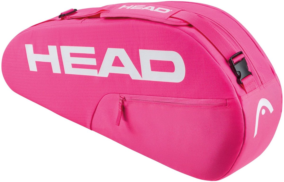 Head Base 3 Racket Tennistas Roze