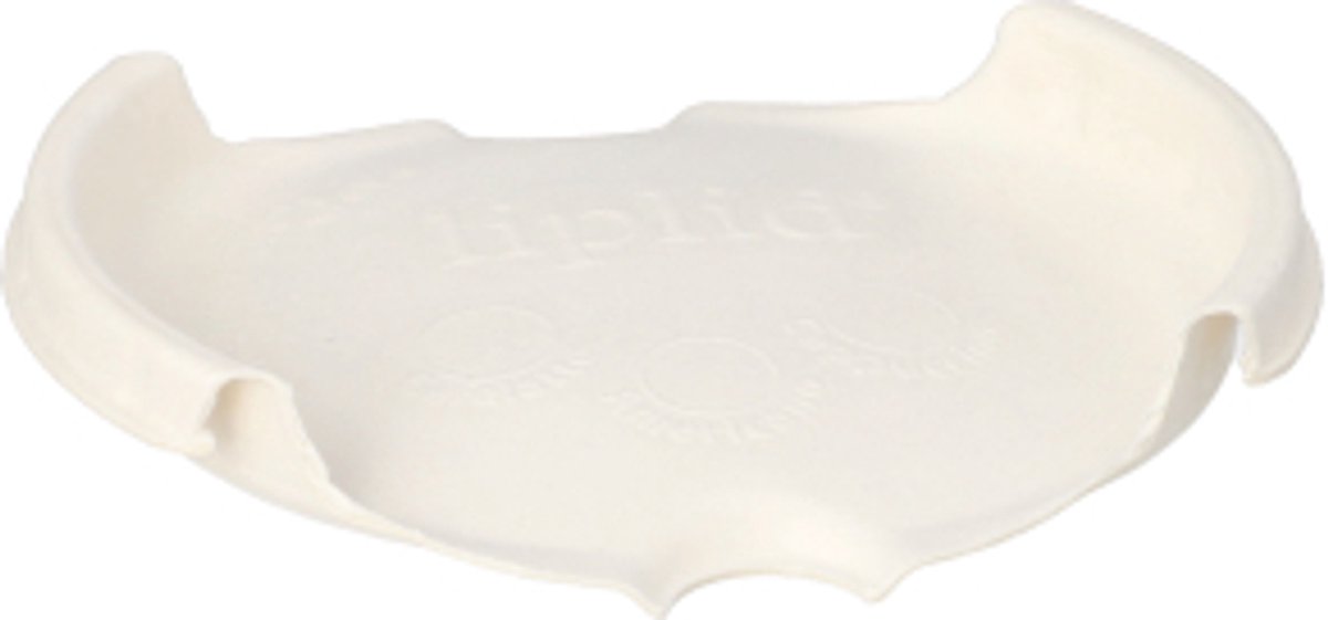 20x 50 Deksels voor drinkbekers Suikerriet Ø 9 cm wit liplid